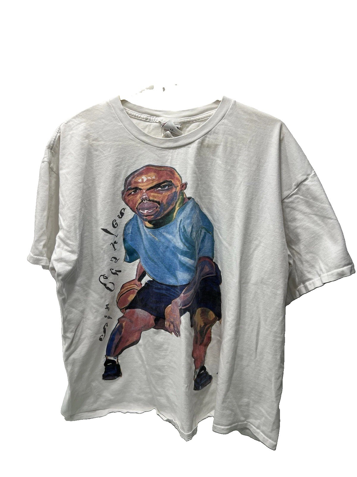 Charles Barkley Nike Hoop Heroes Vintage TShirt size XL ( See Measurements)