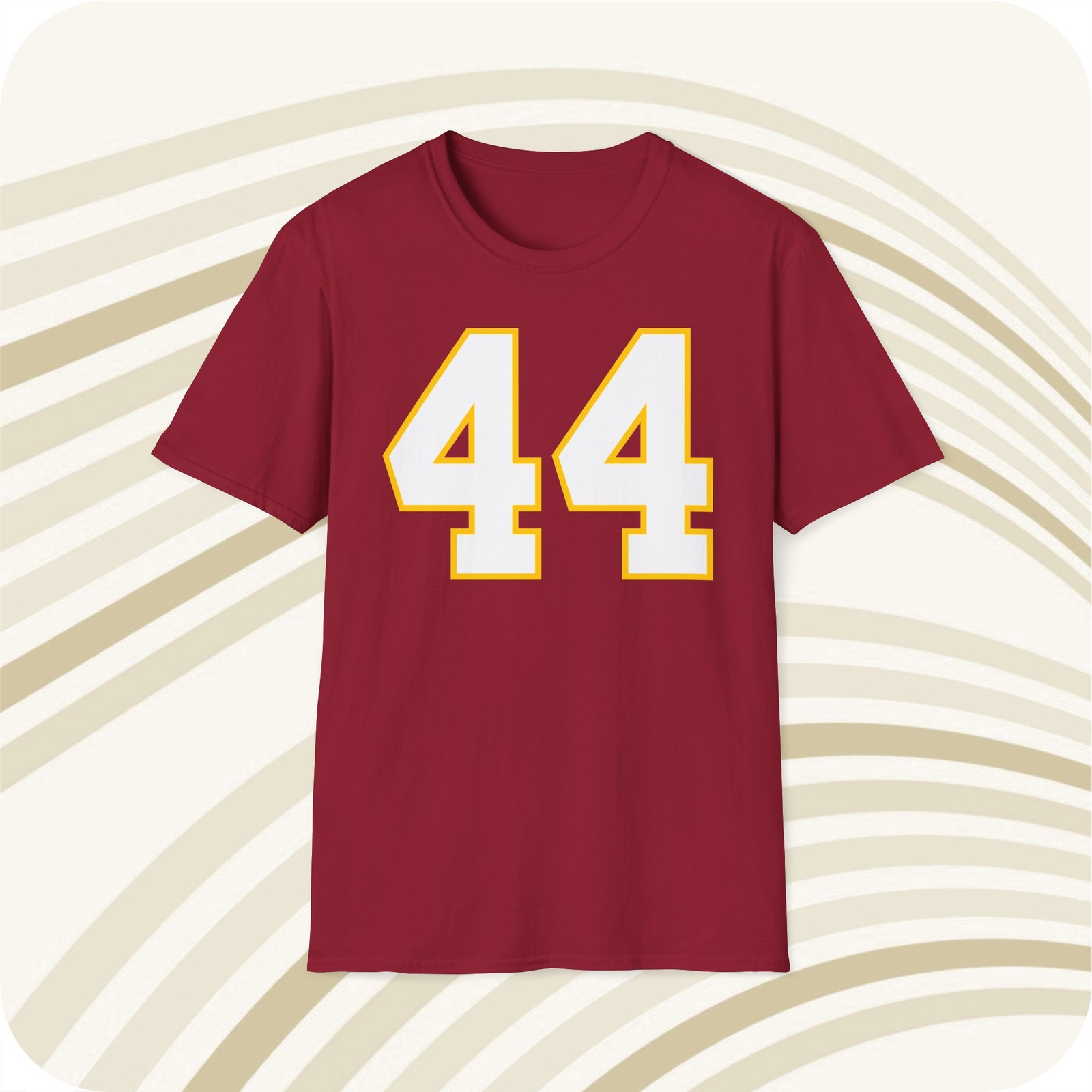 John Riggins Washington Commanders NFL #44 Jersey T-Shirt – Front & Back Print