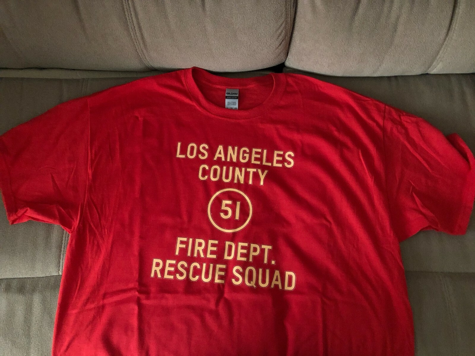 Emergency: L.A. Fire Department Gage DeSoto Squad 51 Paramedic Parody T Shirt