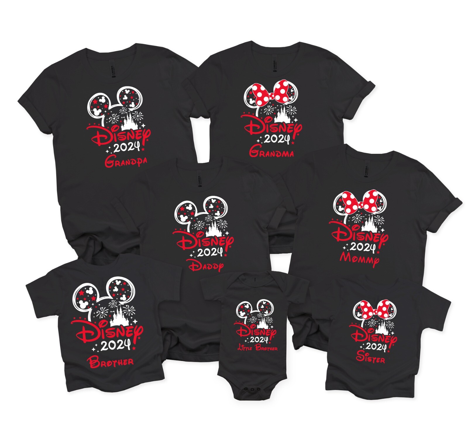 Disney Trip T-Shirt Disneyworld Shirt Disneyland Vacation Family Matching Tshirt