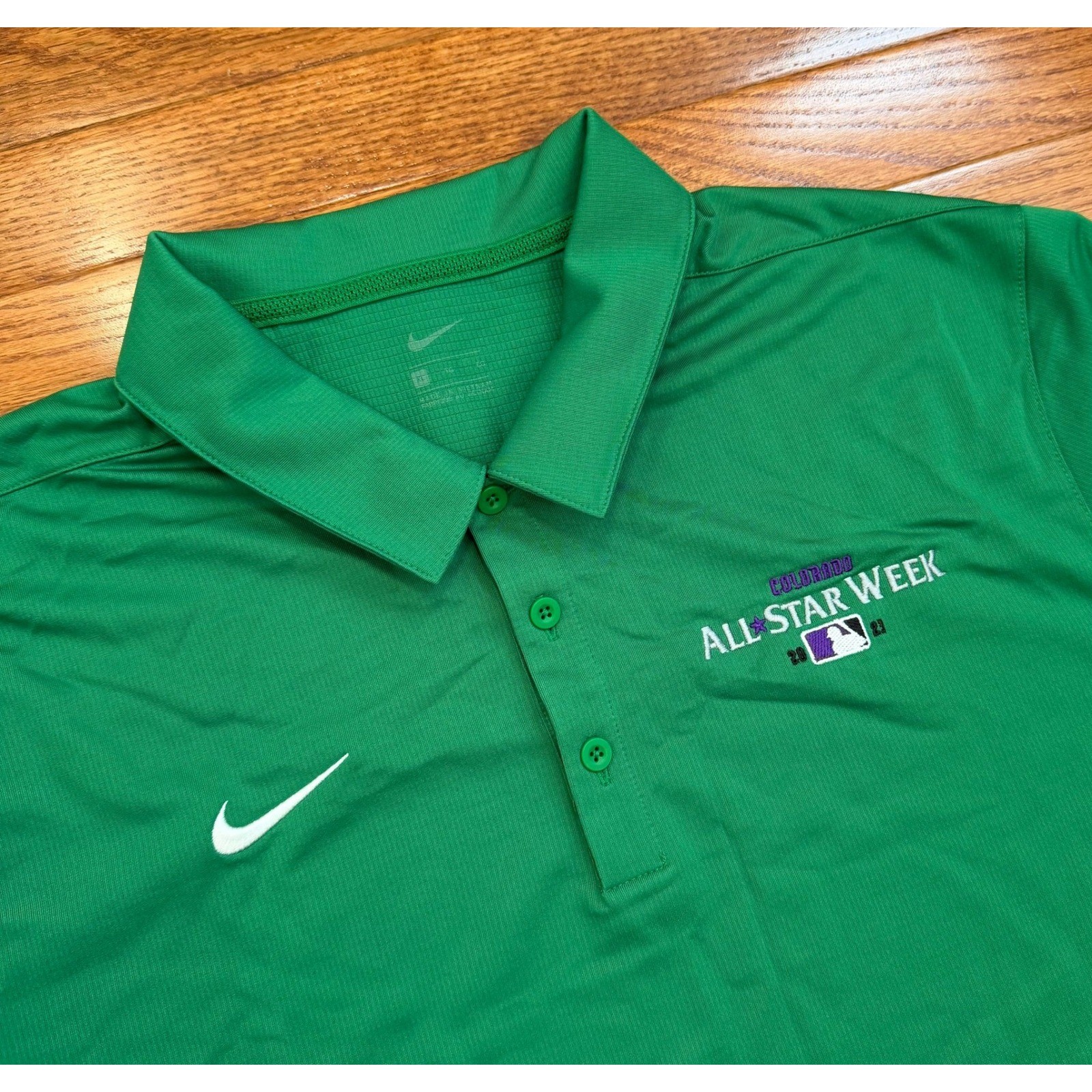 New Nike MLB All Star Week 2021 Colorado Polo Mens XL Employee Transportation