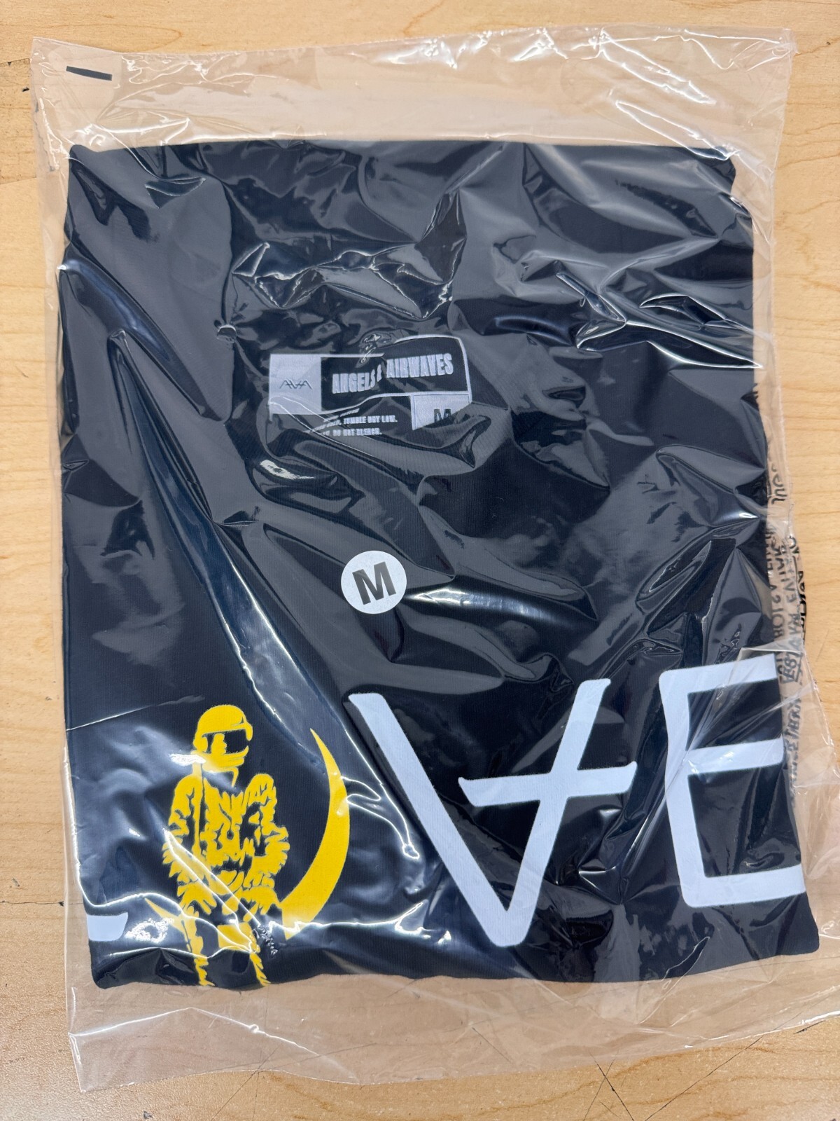 MENS ANGELS AND AIRWAVES LOVE LOGO T SHIRT