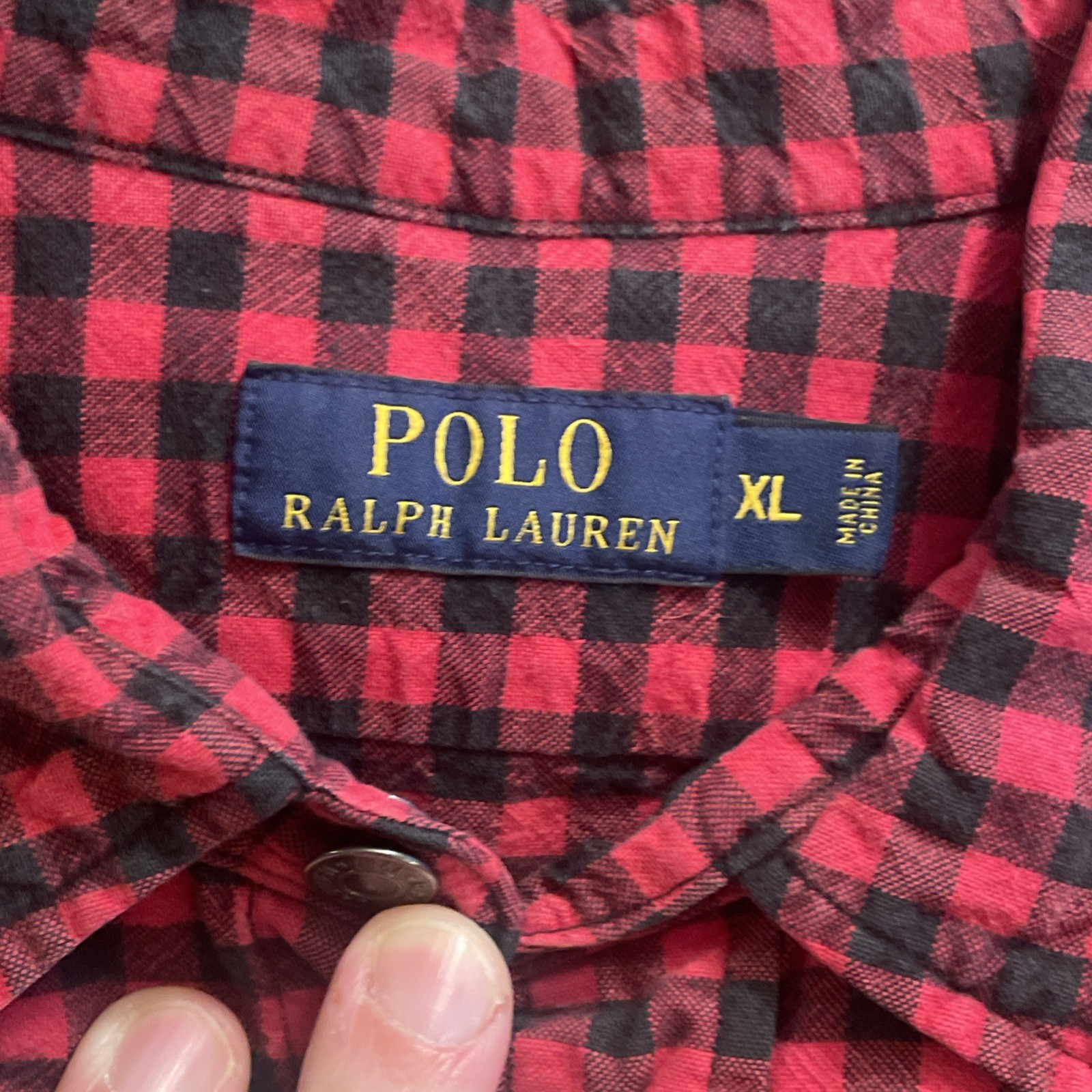EUC Polo Ralph Lauren 5 Pc Lot / Button Shirts / 1 Sweater Pony ALL SZ XL
