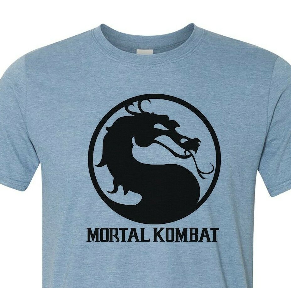 Mortal Kombat – B&WLogo T shirt – Super soft men’s, women’s,unisex graphic Shirt