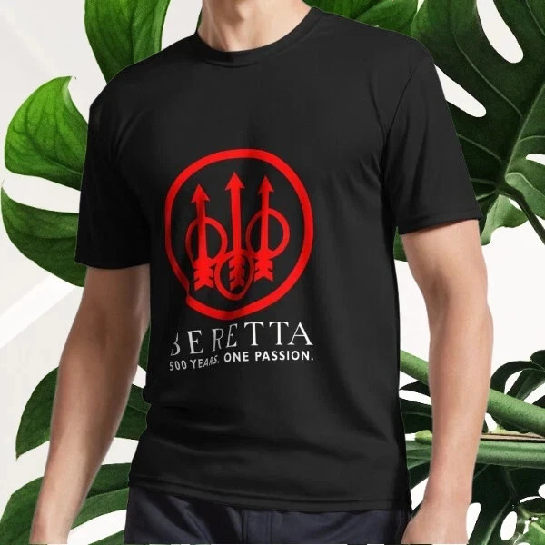 New Beretta Logo Essential T-Shirt Active Logo T-Shirt Funny Size S to 4XL