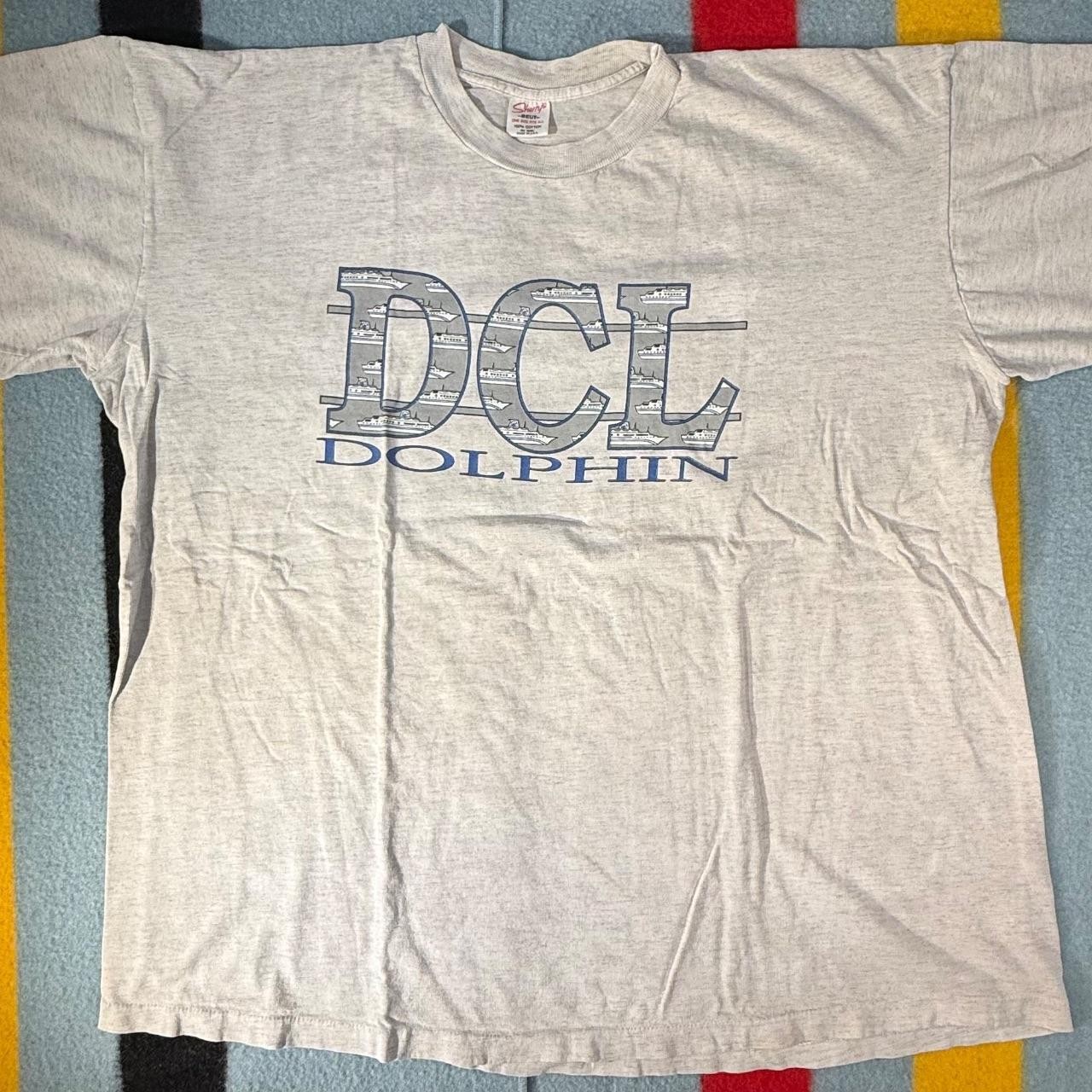 Vintage 90s DLC Dolphin Cruise Lines Tee Sherry’s Best Made in USA One Size