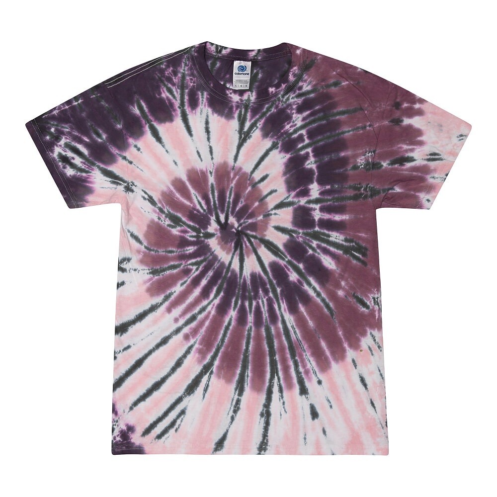 Cherry Cola Tie Dye T-Shirts kids & Adult 100% Pre-Shrunk Cotton Colortone