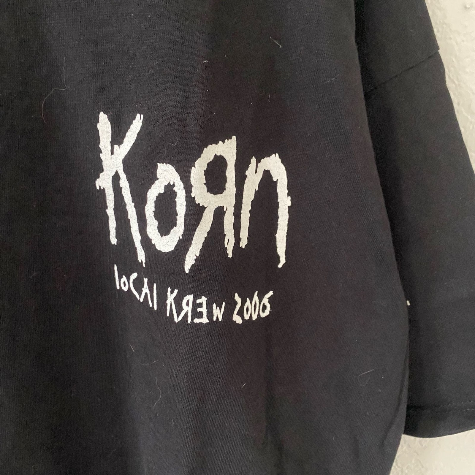 Vintage 2006 Korn ‘Local Krew’ Concert Crew T-Shirt