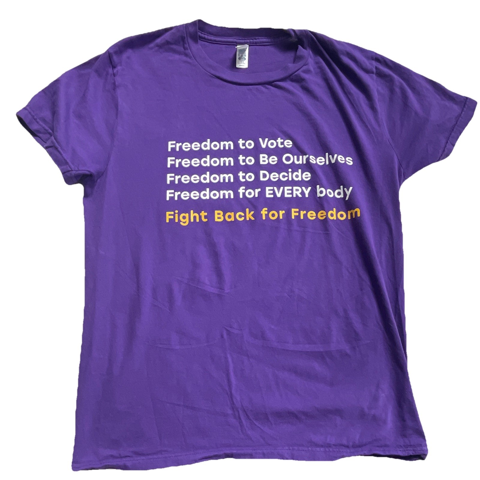 Royal Apparel Unisex t-shirt size M Freedom Graphic