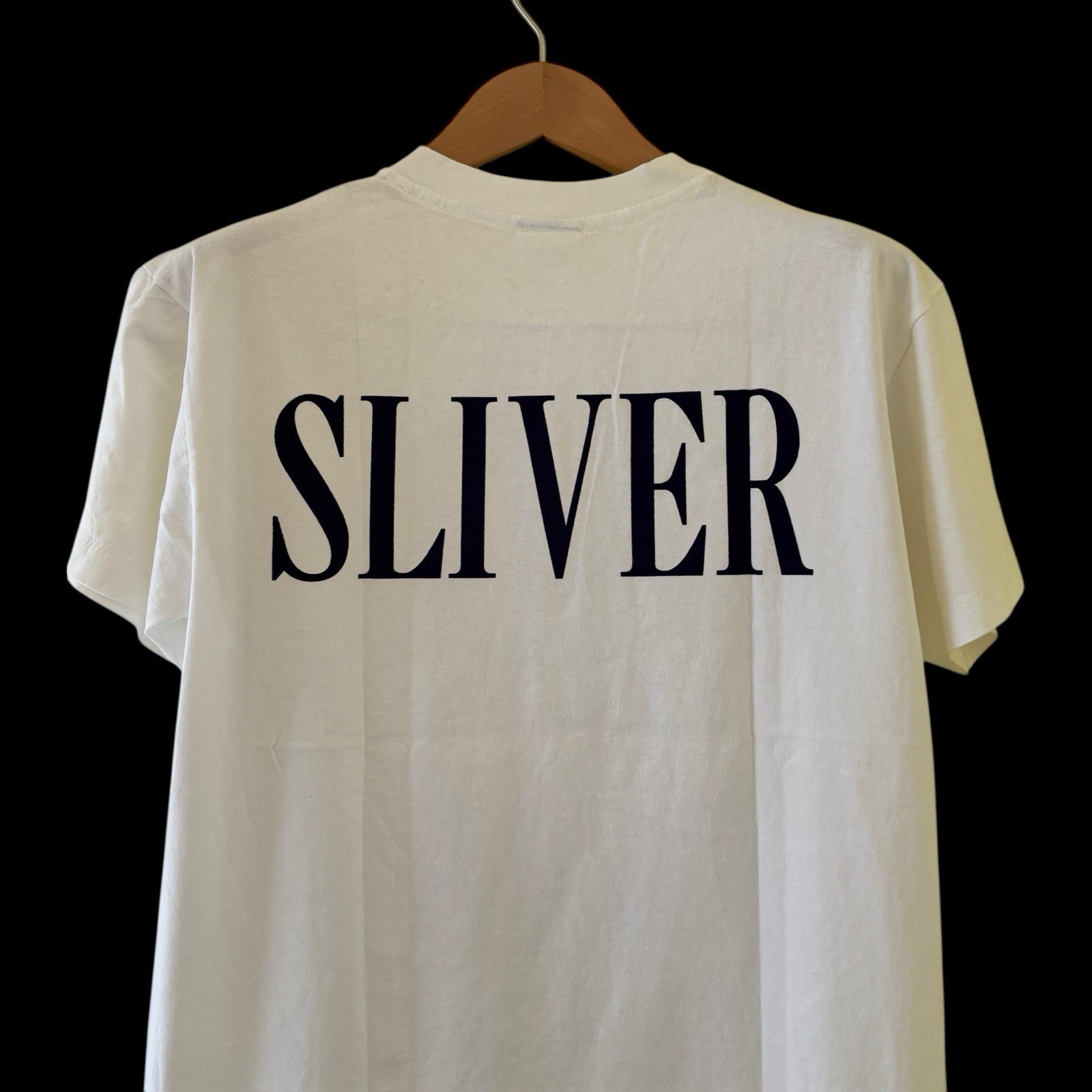 1993 Nirvana sliver tshirt men in utero Kurt Cobain vintage Modern Reprint Large
