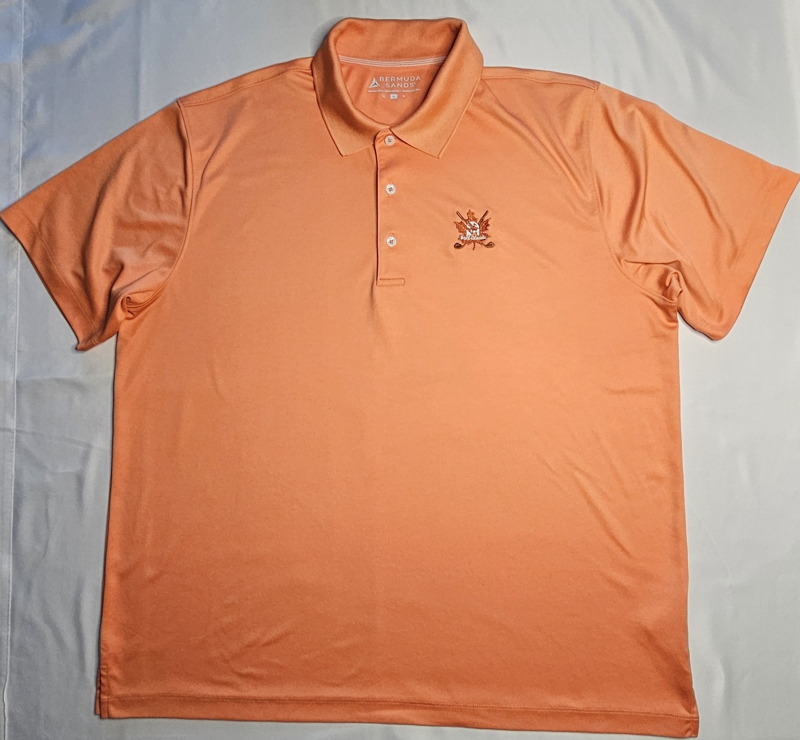 Mens Bermuda Sands Fall Classic Short Sleeve Polo Shirt Size XL – NICE