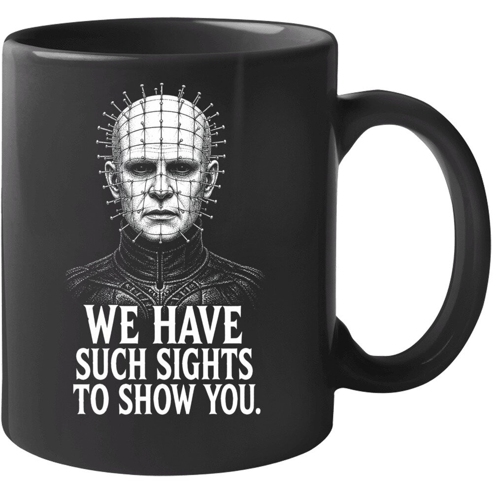 Pinhead Such Sights to Show You Cult 80s Horror Movie T Shirt