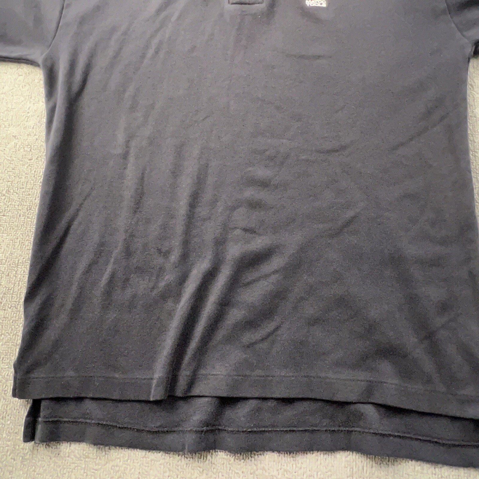 Matco Tools Polo Shirt Adult Medium Black Short Sleeve Workwear Casual Men’s