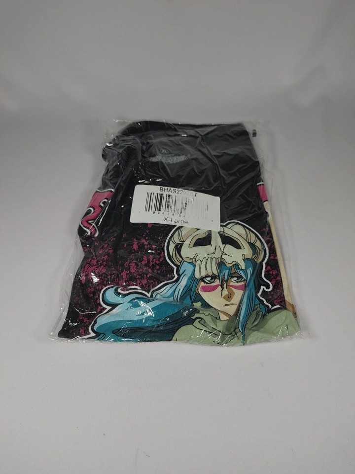 Bleach Nelliel Tu Odelschwanck ANIME Ripple Junction Black Graphic Tee-NWT XL