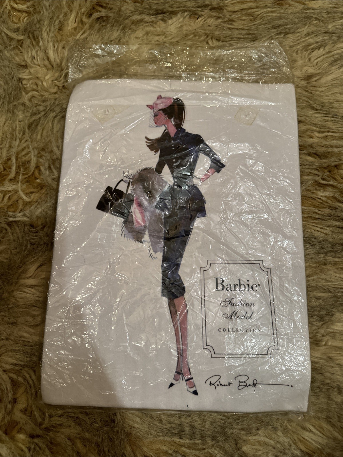 Rare Vtg Barbie T Shirt Sz XXL Fashion Model Collection Designed By Robert Best