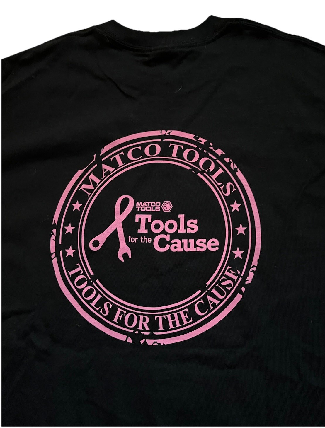 Matco Tools Logo Men’s T-Shirt Breast Cancer Awareness Men’s Tee Size M New