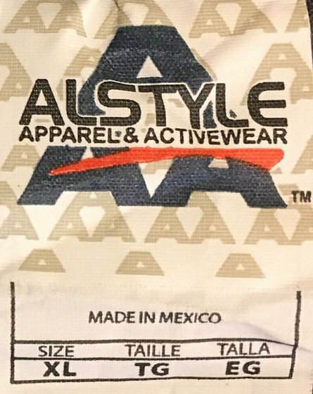 ALSTYLE Apparel & Activewear Men’s Graphic Tee Size XL Gray 100% Cotton NEW