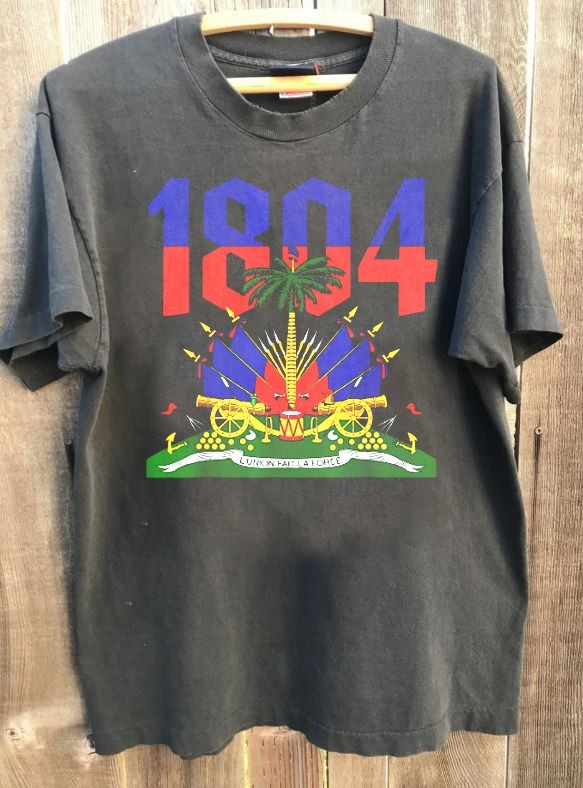 Haitian Revolution 1804 Haiti Flag Independence Day T-Shirt VK13478