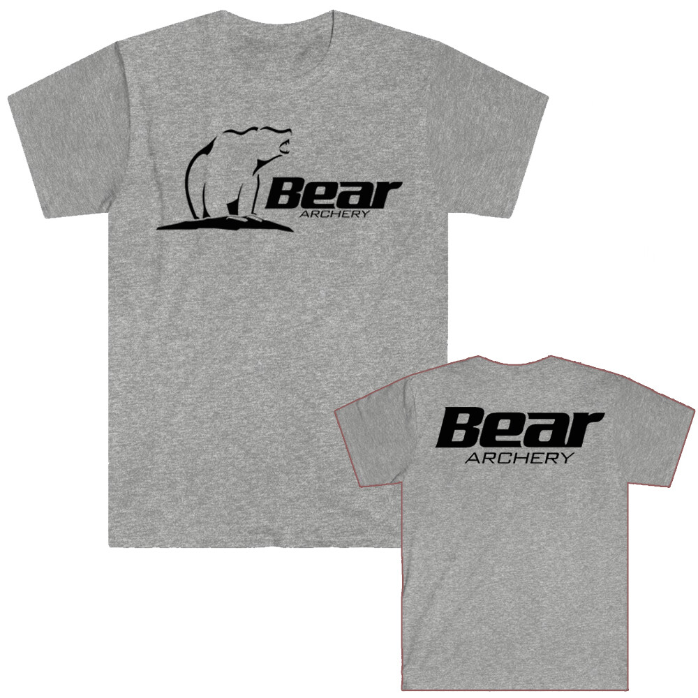 Bear Archery Hunting Bows Men’s Gray T-Shirt S-5XL