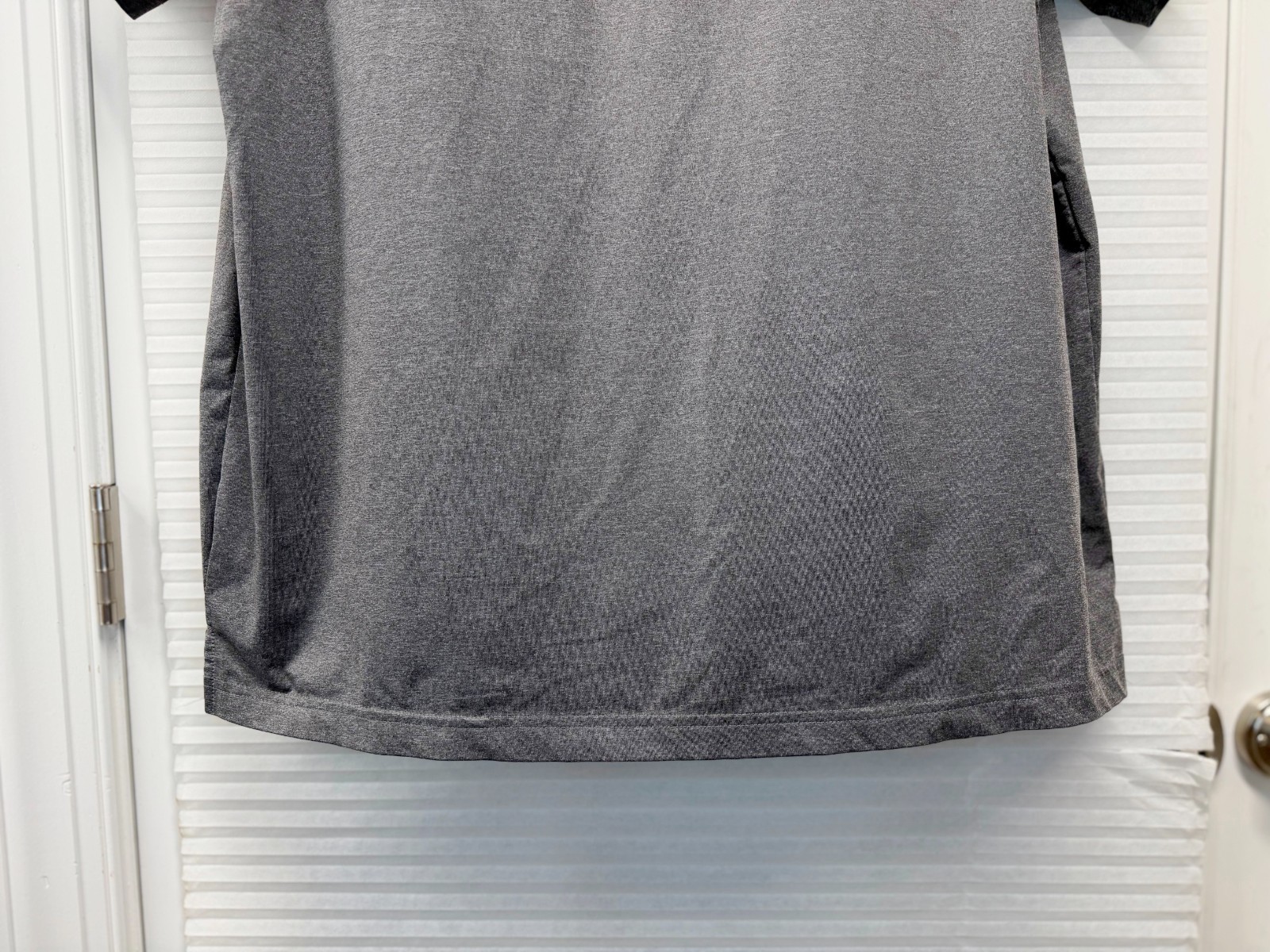 Champion Performance Mens Golf Polo Shirt XL Gray Heather Athletic Short Sleeve