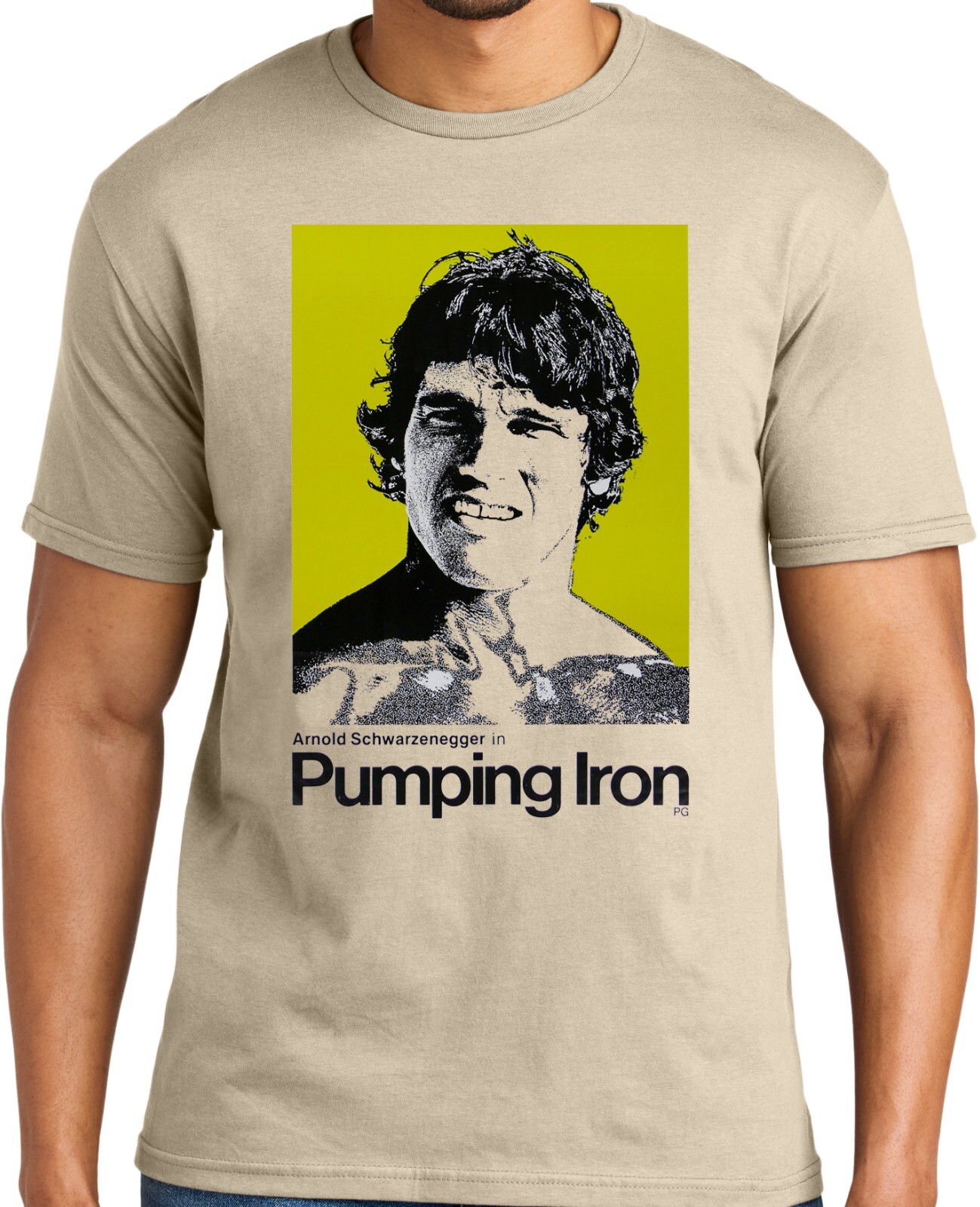 PubliciTeeZ Arnold Schwarzenegger Pumping Iron T-Shirt Big and Tall Too