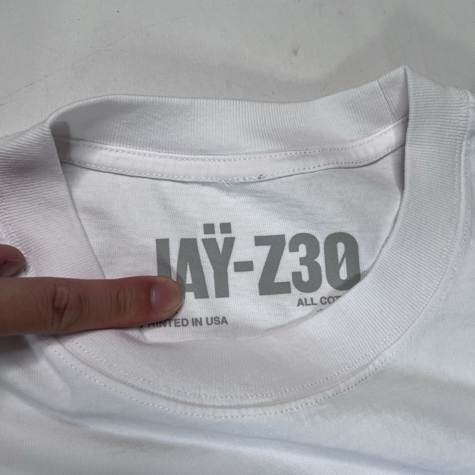 Jay-Z Reasonable Doubt 30th Anniversary Pop Up T-Shirt XL New in Bag in HAND!