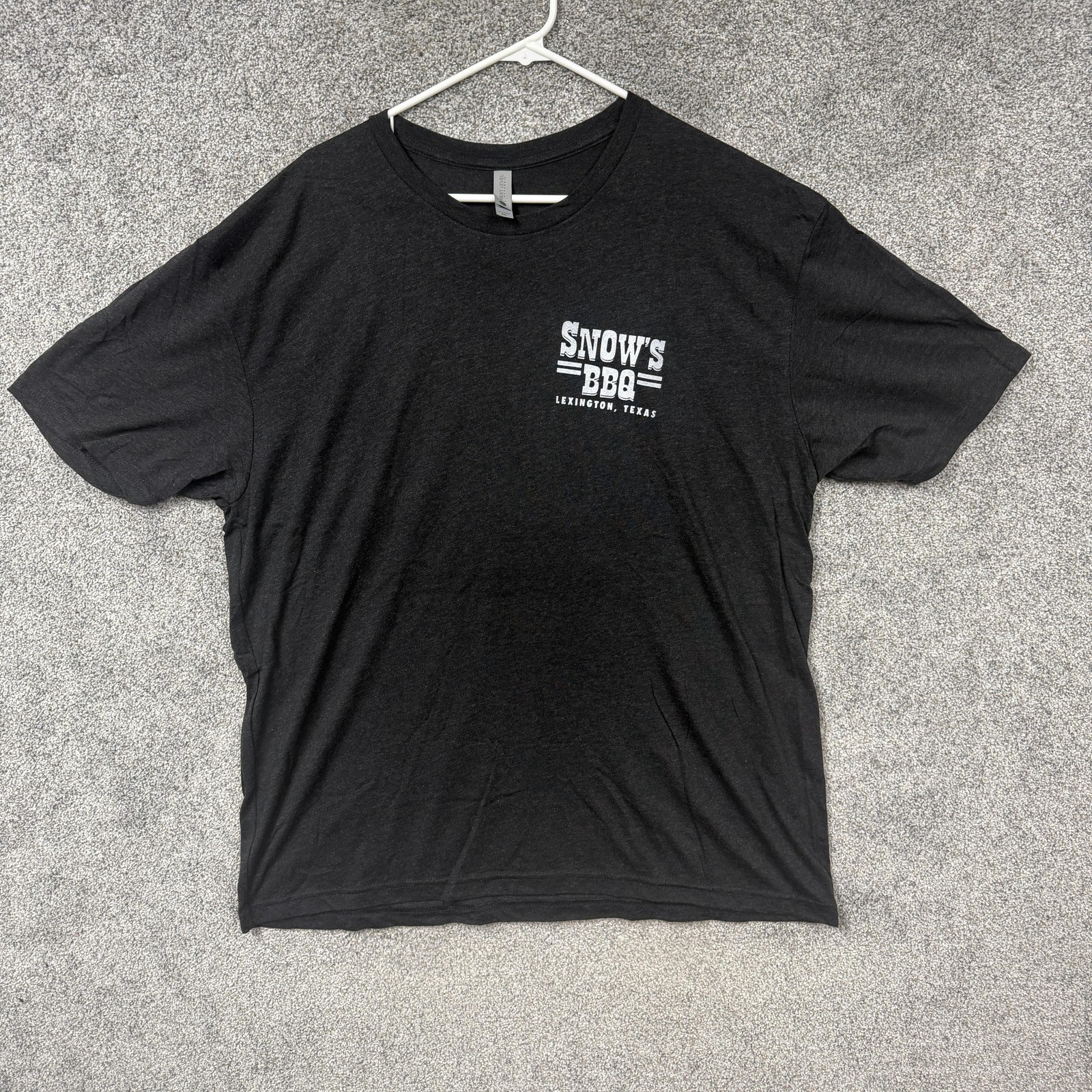 Snows BBQ Smokin Good Stuff Shirt 2XL Lexington Texas Graphic Foodie Streetwear
