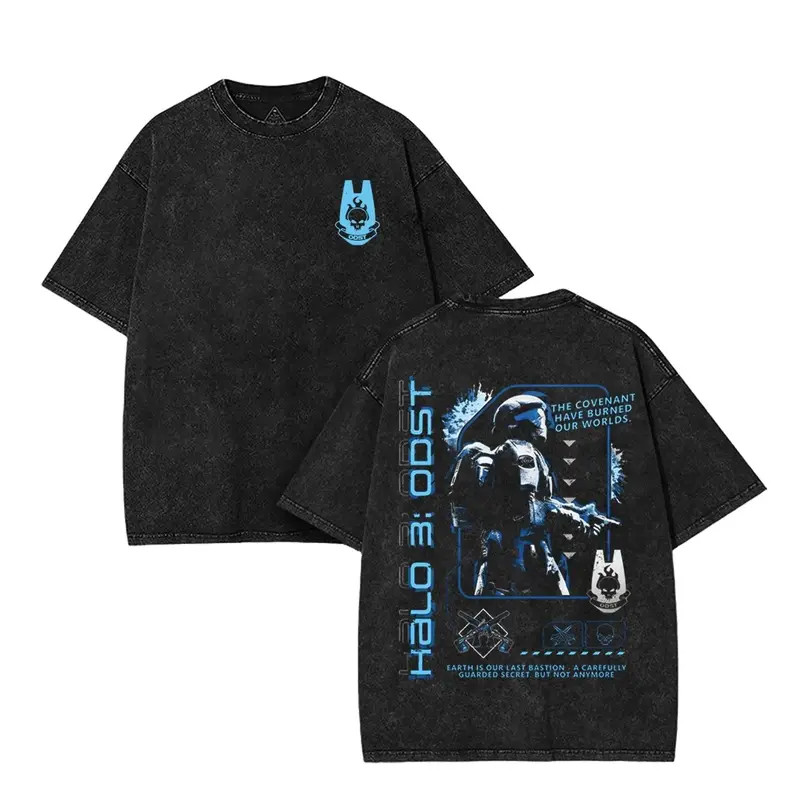 Halo ODST “The Rookie” T-Shirt Double Printed Lightweight Cotton TShirt