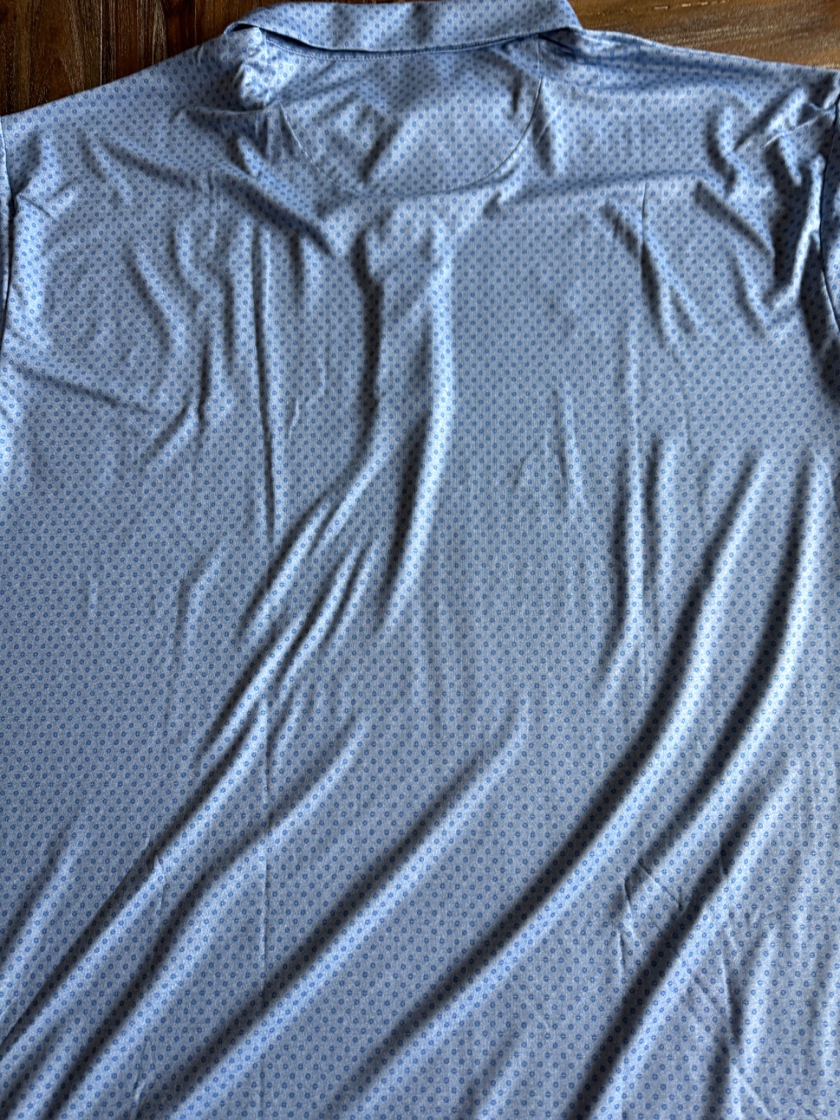 Callaway Moisture Wicking Performance Short Sleeve Golf Polo Lt Blue Size XXL