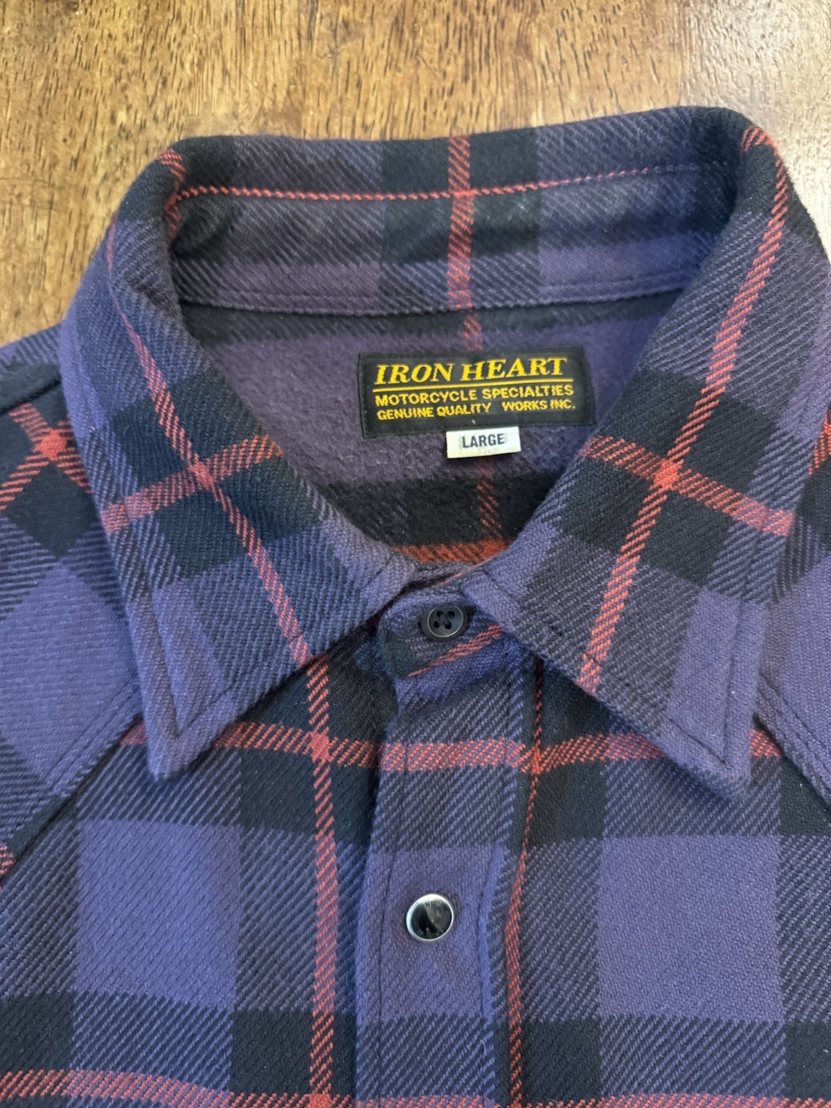 Iron Heart Ultra Heavy Flannel Western L