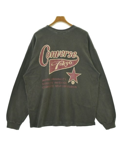 CONVERSE TOKYO T-shirts/Cut & Sewns Black F 2200679657088