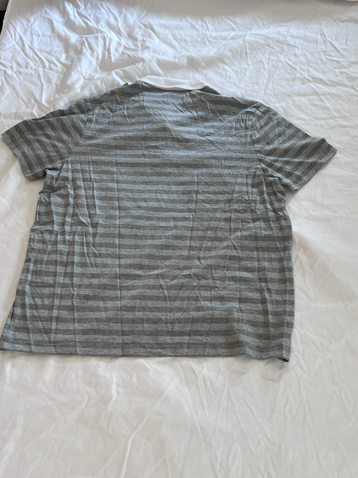 Original Penguin Men’s Classic Fit Polo Gray/White XXL