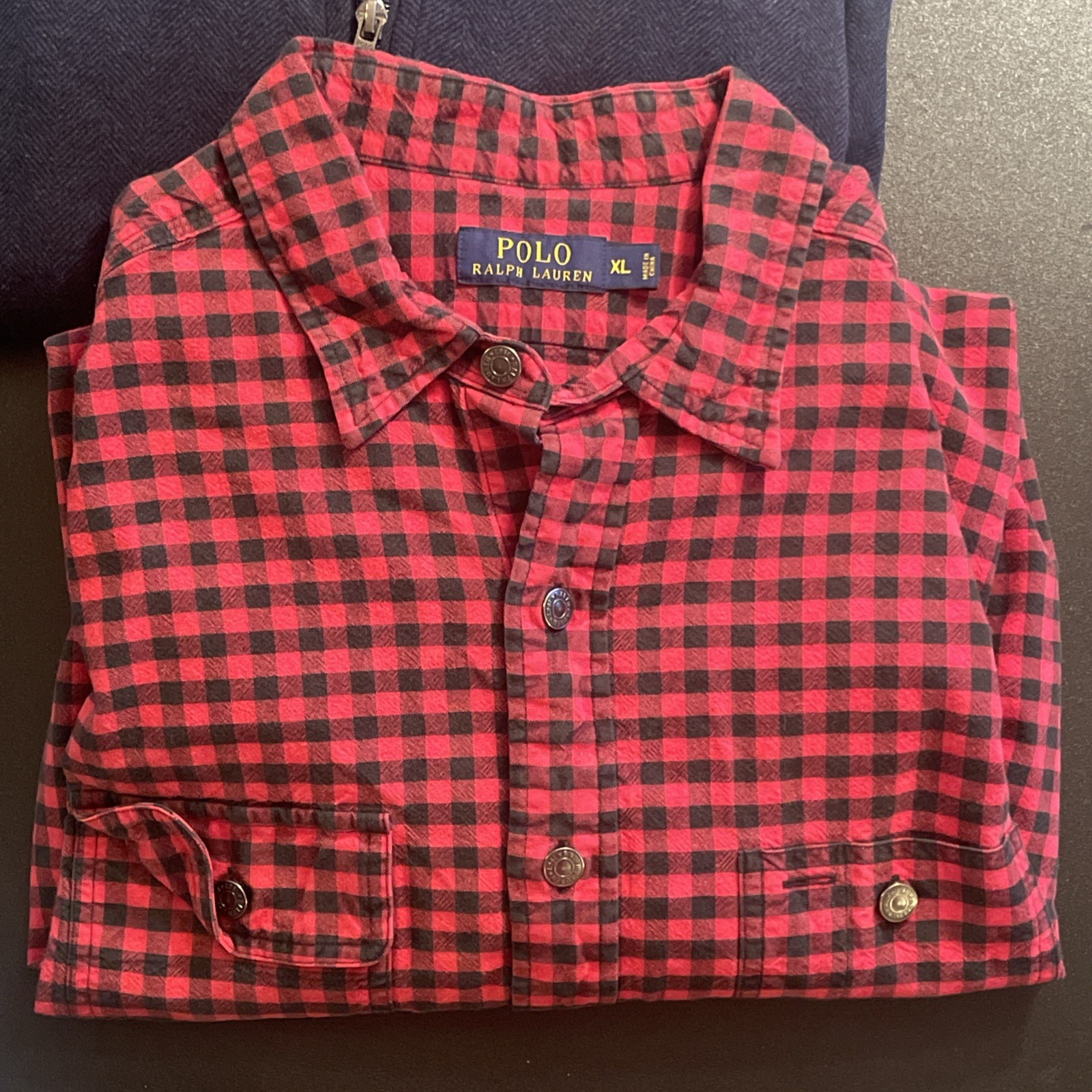 EUC Polo Ralph Lauren 5 Pc Lot / Button Shirts / 1 Sweater Pony ALL SZ XL