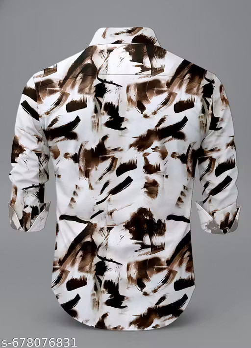 Printed Shirt for Men Full Sleeves/ party & Casual wear Shirt /Trendy printed