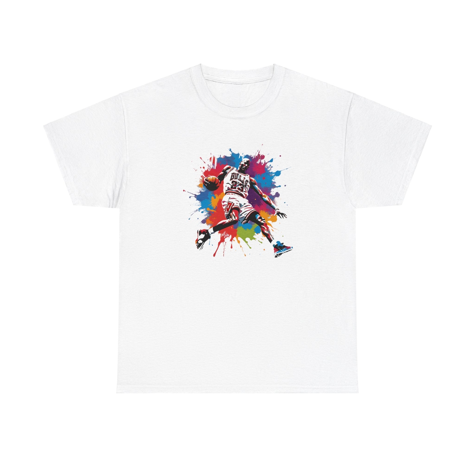 Michael Jordan color splash T-shirt | Unisex Graphic Tee | Basketball Tee