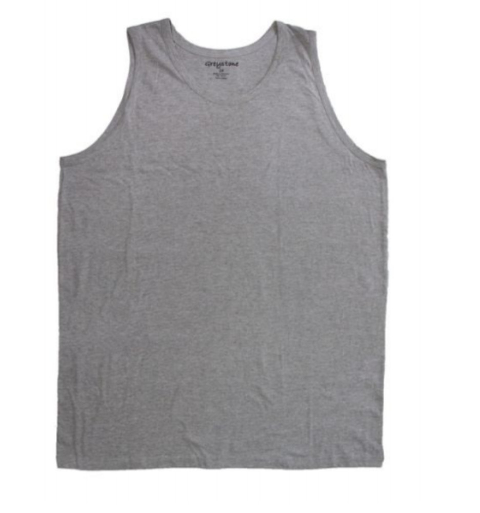 Greystone BIG and TALL Sleeveless Tank Top Wife Beater A-Shirt 4X 5X 6X 7X 8X