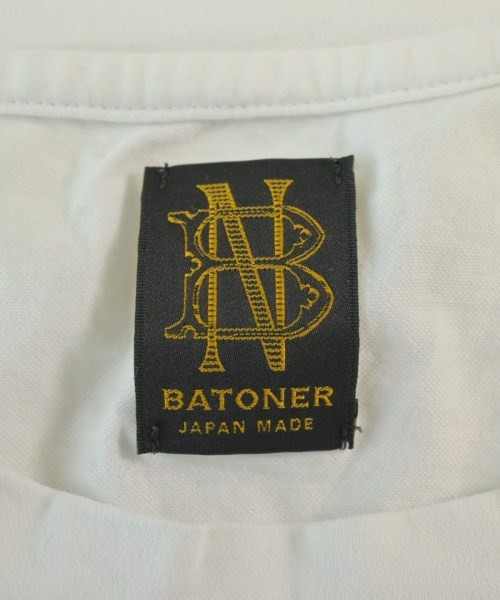 BATONER T-shirts/Cut & Sewns White 2(Approx. M) 2200679772064