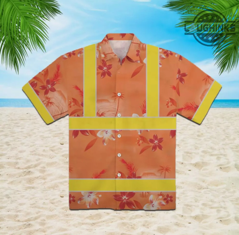 Hi Vis Hawaiian Shirt Hi Vis Shirts Siz
