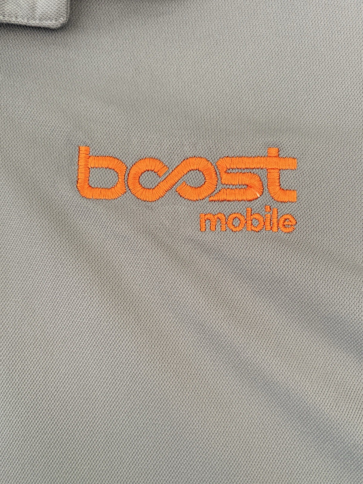 Sport TEK Boost Mobile Logo Retro Polo Shirt Men’s Short Sleeve, 2XL