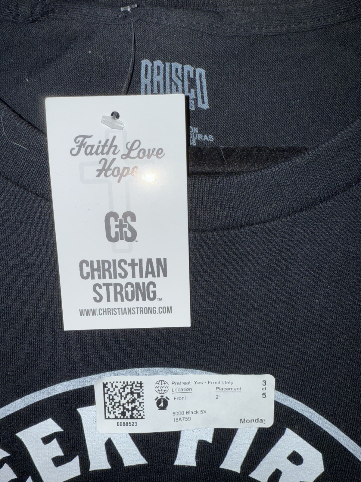 Christian Strong Graphic T-Shirt Heavy Weight 100% Cotton Men’s 5XL NWT