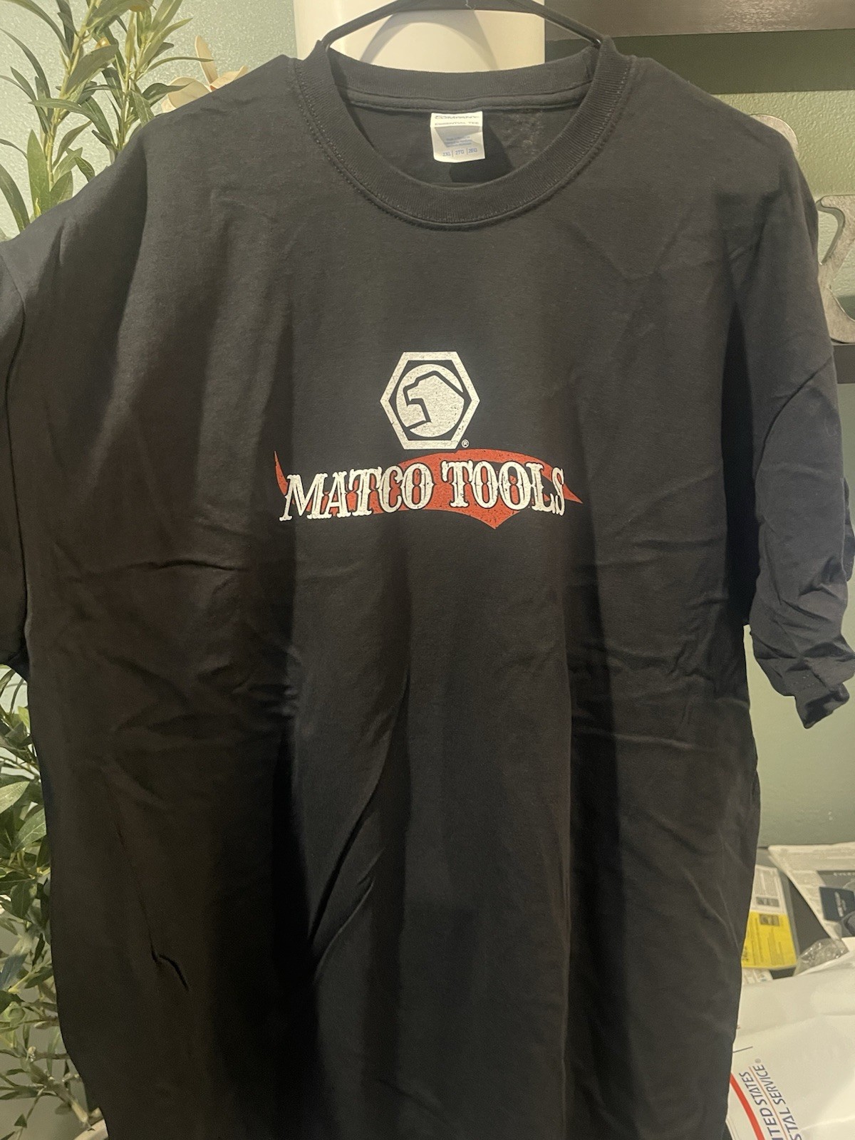 Matco Tools black short sleeve t-shirt with classic car graphic.