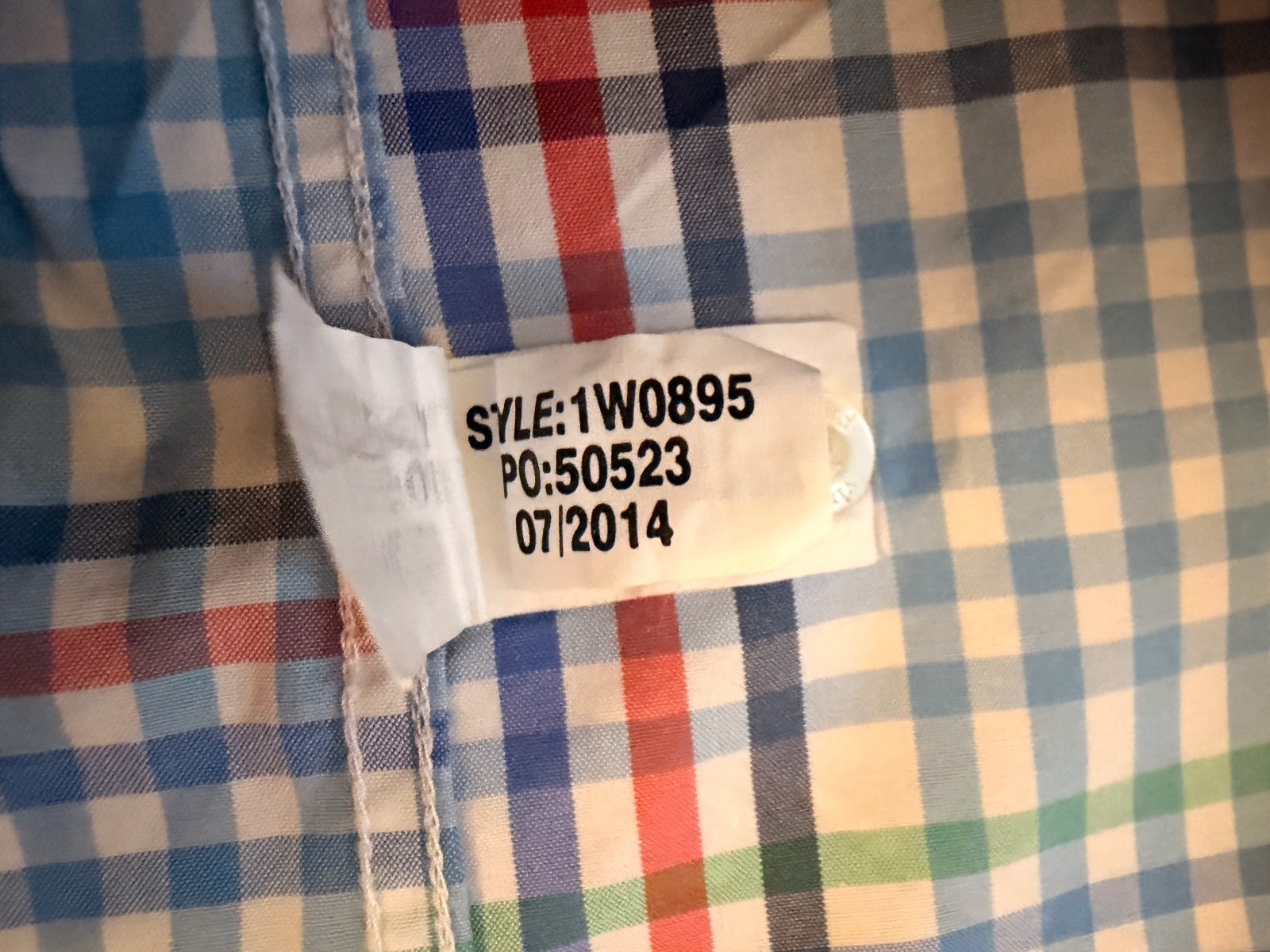Vineyard Vines Murray Shirt Plaid Button Down Sz S