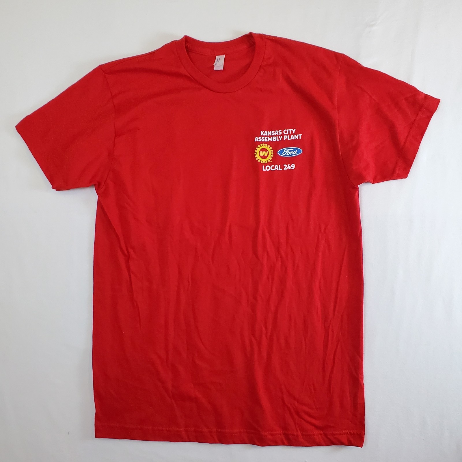 Bayside Red Ford UAW Kansas City Assembly Plant Local 249 – M TShirt Shirt Top