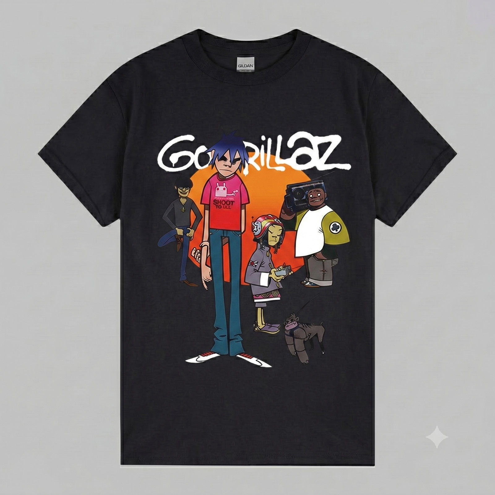 Gorillaz The Mountain Tour Summer 2026 T-Shirt Cotton All Sizes CB0586
