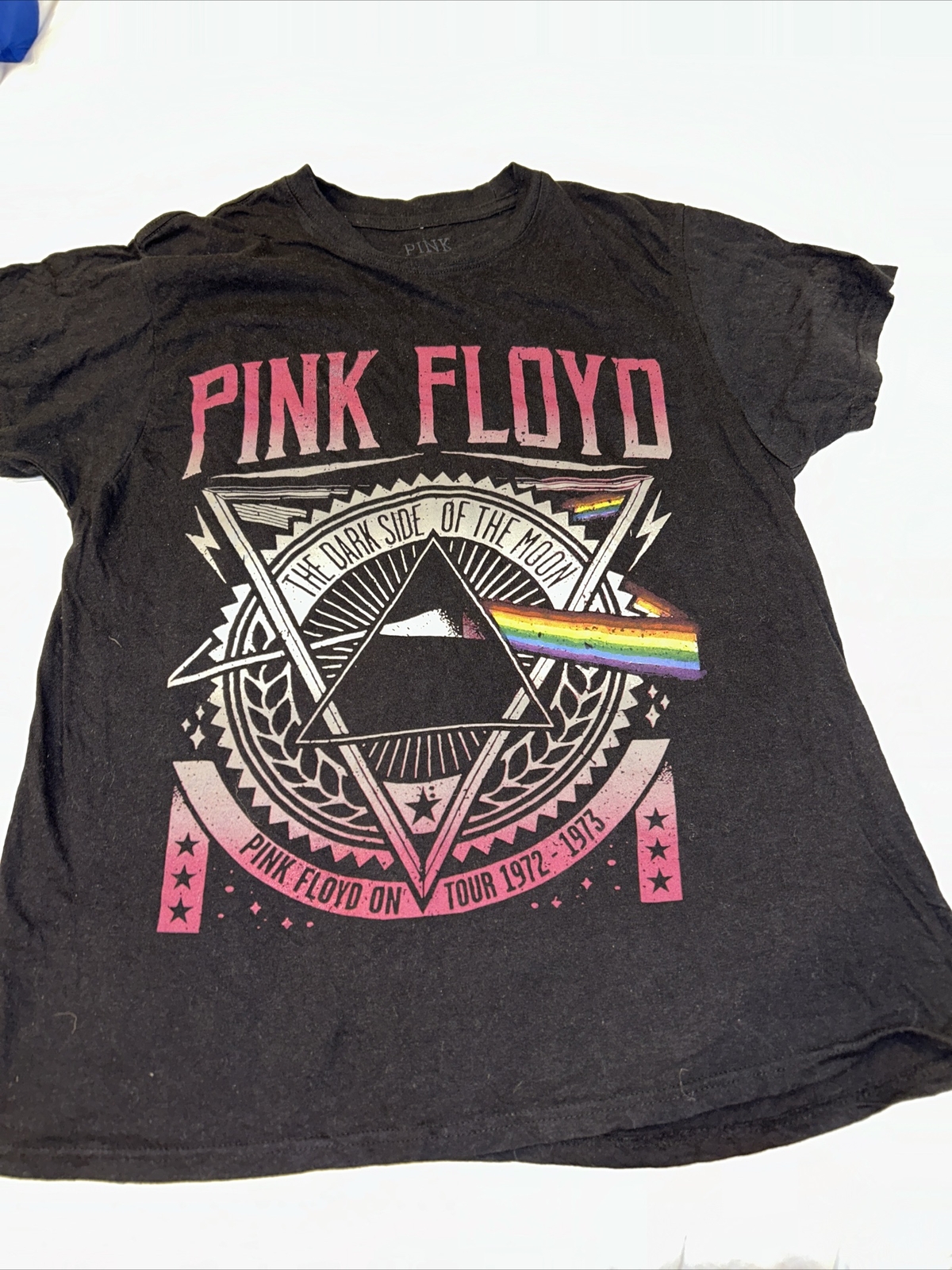 Pink Floyd T-shirt the dark side of the moon Pink Floyd on tour 1972 1973 smile