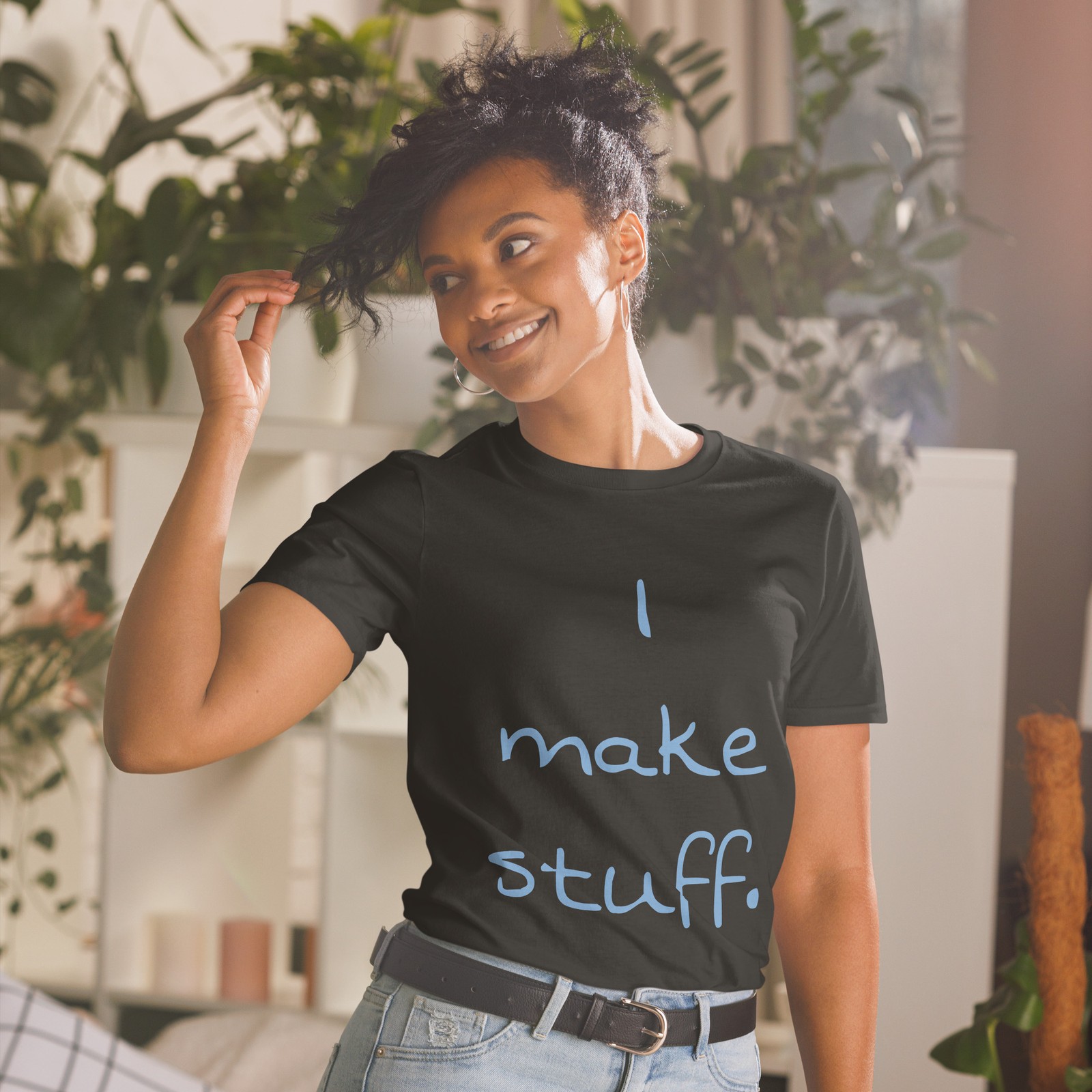 I make stuff. Unisex Basic Softstyle T-Shirt | Gildan