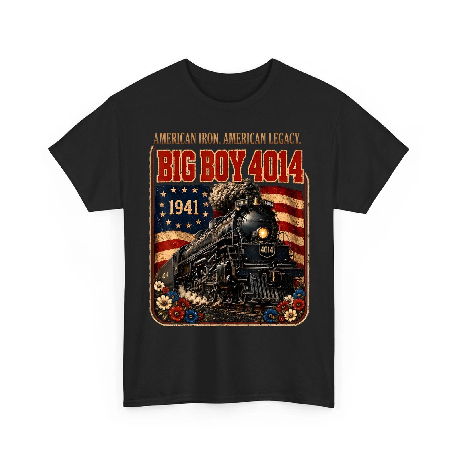 Big Boy 4014 Legacy Steam Locomotive Railroad Train Engine Unisex T-Shirt