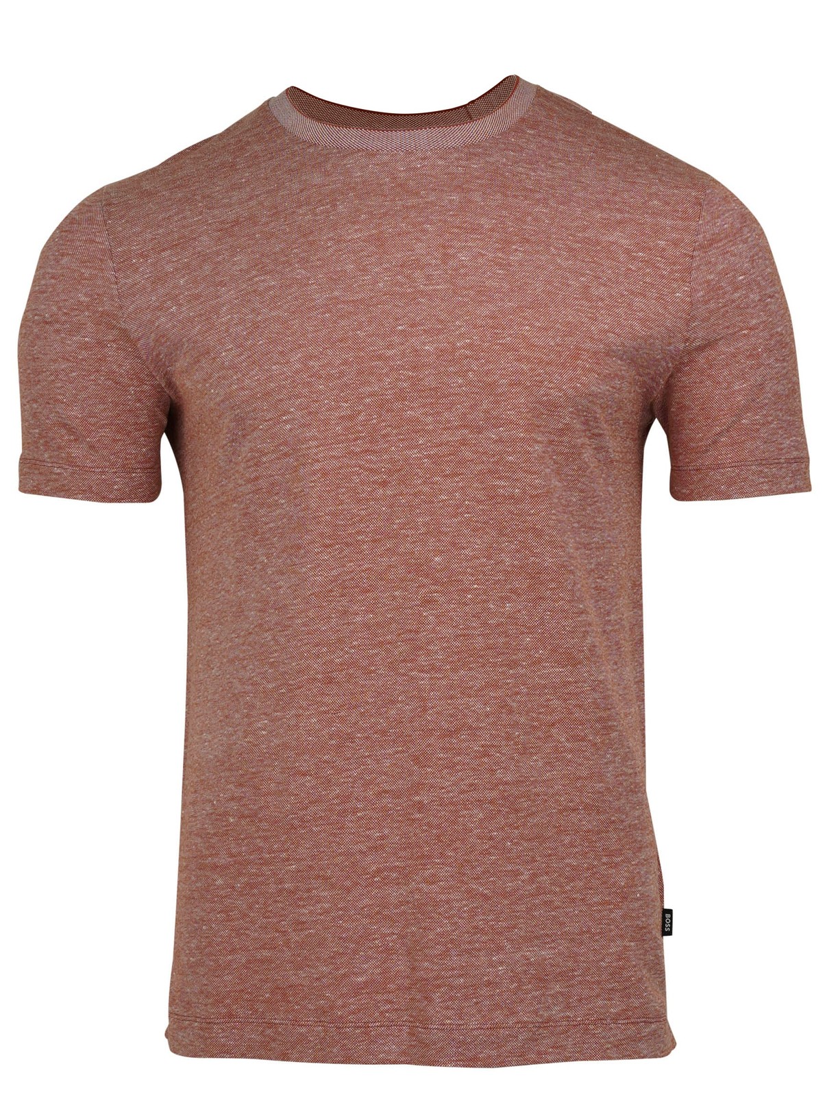 Boss Crewneck Tee in Brick
