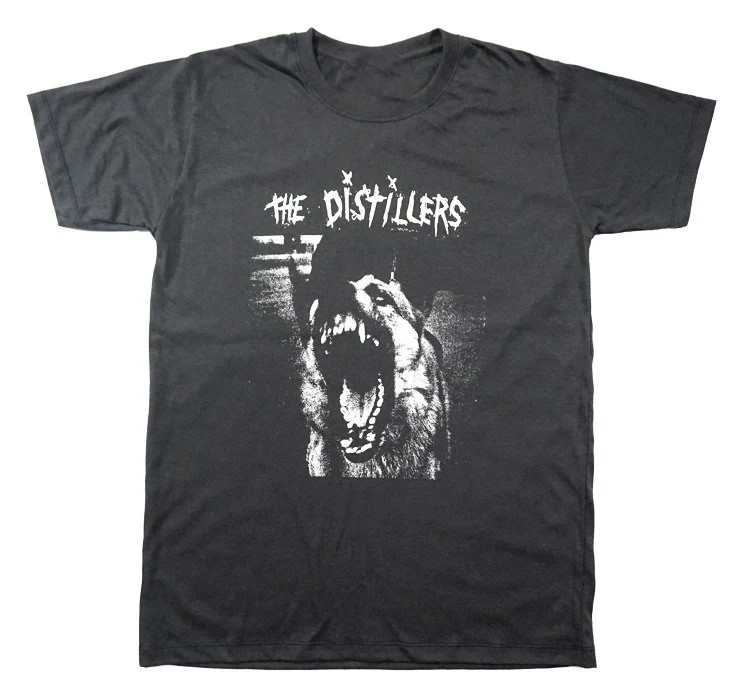 Vtg The Distillers Band For Fans Cotton Black Full Size Unisex Shirt