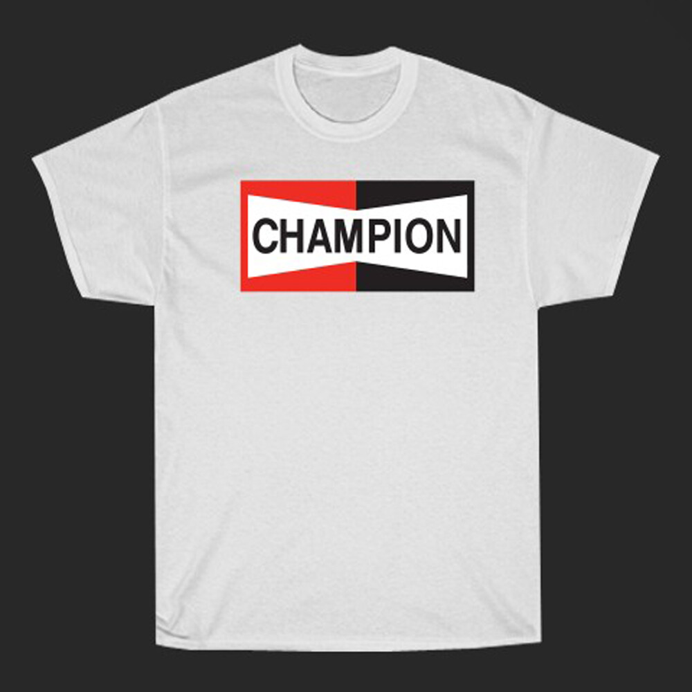Champion Spark Plug Automotive Men’s White Size S to 5XL
